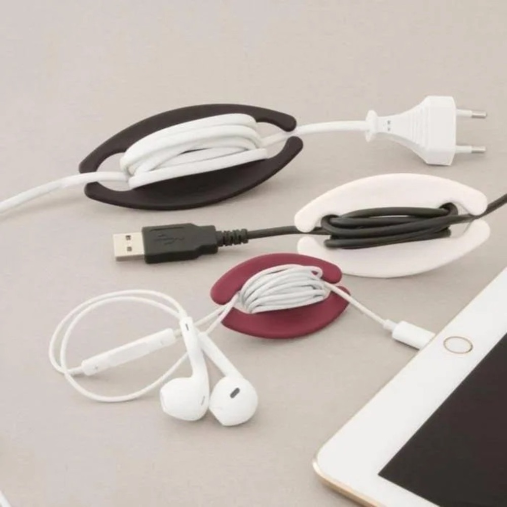 Bobino Cord Wrap - Stylish Cable and Wire Management/Organizer Xl Cream